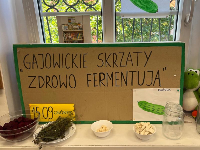 Wrocławskie przedszkolaki zdrowo fermentują - ogórek